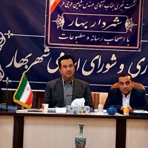 گزارش تصویری از نشست خبری شهردار و اصحاب رسانه