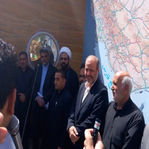 گزارش تصویری از مراسم آئین کلنگ زنی قطعه اول باند دوم محور همدان-گل تپه-علیصدر