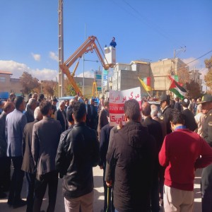 گزارش تصویری از برگزاری مراسم راهپیمایی مردم شریف شهر بهار در حمایت از مردم و کودکان مظلوم غزه