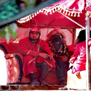 گزارش تصویری از مراسم روز شهادت امام سجاد(ع) در شهر بهار