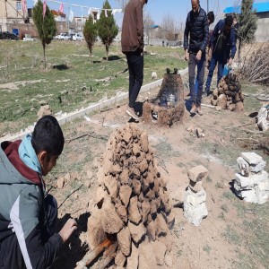 گزارش تصویری از برگزاری جشنواره کوره سیب زمینی در روستای حسام آباد شهرستان بهار