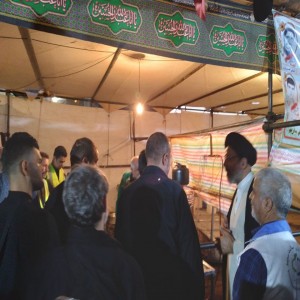 بازدید رئیس ستاد اقامه نماز جمعه استان همدان از موکب آیت الله بهاری