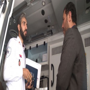 تجلیل فرماندار بهار از امدادگران پایگاه جاده ای اورژانس ۱۱۵ روستای حسن قشلاق