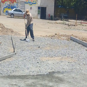 گزارش تصویری از بازدید پروژه های شاخص شهرداری بهار در سطح شهر