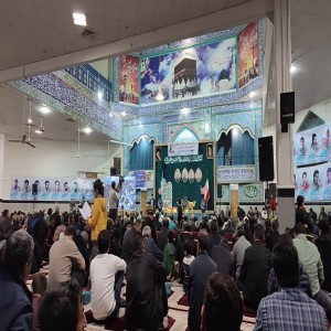 گزارش تصویری از مراسم یادواره ۱۱۰ شهید والامقام شهر لالجین و بزرگداشت شهدای امنیت، هم زمان با سالگرد شهادت سردار حاج قاسم سلیمانی