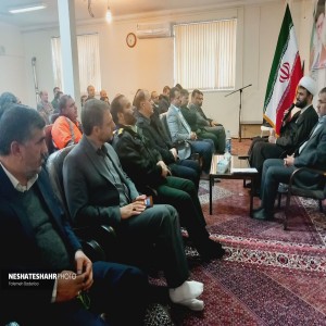 گزارش تصویری از دیدار مسئولین شهرستان بهار با امام جمعه بهار در نخستین روز از دهه فجر