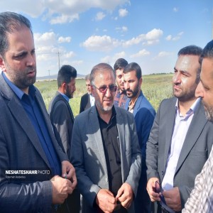 گزارش تصویری از بازدید معاون وزیر صمت از محدوده ناحیه صنعتی شوریجات و ترشیجات مهاجران و شهرک‌های صنعتی شهر لالجین
