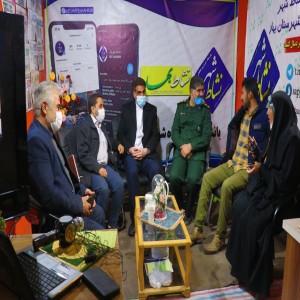 تصاویر بازدید مسئولین و مردم از غرفه نشاط شهر بهار در دومین روز نمایشگاه