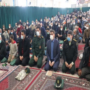 گزارش تصویری از راهپیمایی ۲۲ بهمن در شهر بهار