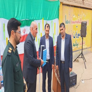 زنگ استکبار ستیزی مدرسه دخترانه محبی شهر بهار