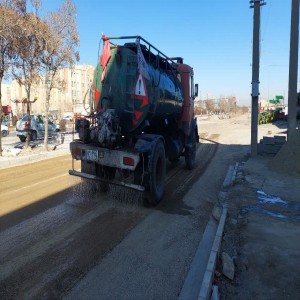 اتمام عملیات اصلاح، زیرسازی و بتن ریزی ابتدای بلوار شهید بهشتی (ایجاد دور برگردان جدید) توسط واحد عمرانی شهرداری بهار