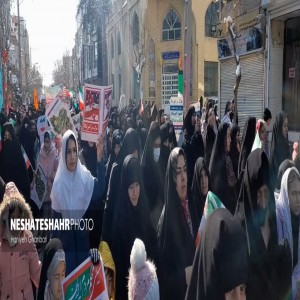 گزارش تصویری از راهپیمایی ۲۲ بهمن ۱۴۰۳ در شهر بهار(قسمت دوم)