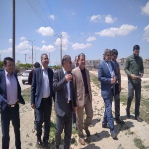 بازدید دکتر سید مجید سید مومنی مدیر کل امور مجلس وزارت ورزش و جوانان و هیئت همراه به دعوت نماینده مردم بهار و کبودراهنگ از پروژه های ورزشی