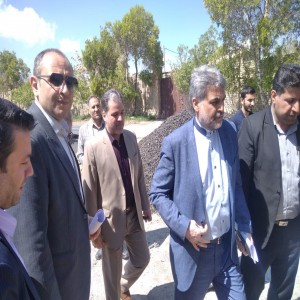 بازدید دکتر سید مجید سید مومنی مدیر کل امور مجلس وزارت ورزش و جوانان و هیئت همراه به دعوت نماینده مردم بهار و کبودراهنگ از پروژه های ورزشی