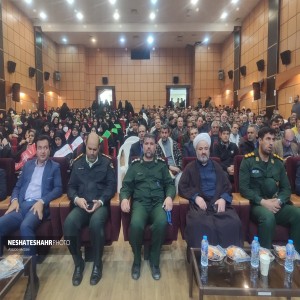 گزارش تصویری از برگزاری همایش اقتدار بسیج در فرهنگسرای آیت الله بهاری(ره)