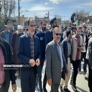گزارش تصویری از برگزاری راهپیمایی روز جهانی قدس در شهر بهار