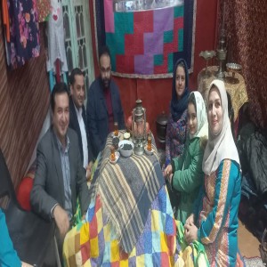 گزارش تصویری از نمایشگاه آثار هنری و توانمندی های بانوان بهاری