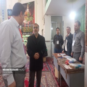 گزارش تصویری از حضور مردم بهار پای صندوق های رأی در شعبات اخذ رأی بهار