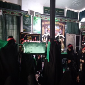 برگزاری مراسم عزاداری شهادت حضرت رقیه(س) در سطح شهر بهار