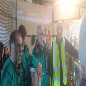 گزارش تصویری از سومین شب استقرار موکب آیت الله بهاری در ورودی شهرستان بهار