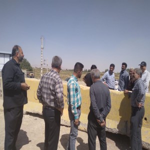بازدید فرماندار بهار از پروژه های عمرانی روستای حسام آباد