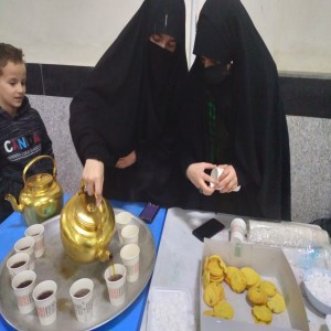 مراسم وداع با شهدا در مصلی بهار