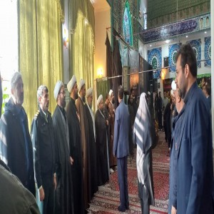 مراسم تودیع معارفه امام جمعه شهر بهار