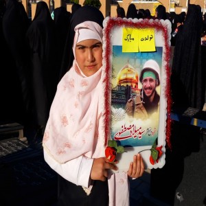 گزارش تصویری از برگزاری سی و هفتمین مراسم تولد شهید مدافع حرم سید میلاد مصطفوی در گلزار شهدای بهار