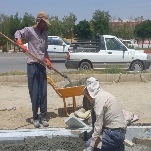 گزارش تصویری از بازدید شهردار بهار و اعضای شورای اسلامی شهر از پروژه های شاخص عمرانی شهرداری در سطح شهر بهار