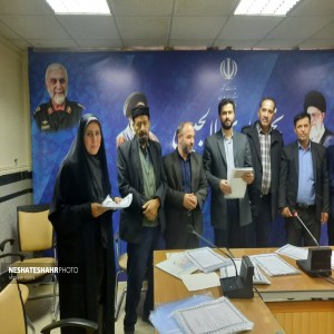 گزارش تصویری از برگزاری آخرین نشست مشورتی دهیاران بخش لالجین در بخشداری لالجین