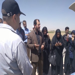 بازدید فرماندار بهار از پروژه های عمرانی روستای حسام آباد