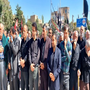 برگزاری مراسم اربعین در بهار