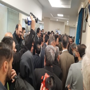گزارش تصویری از افتتاح درمانگاه تامین اجتماعی بهار