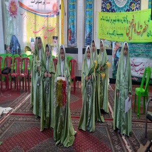 مراسم جشن تکلیف ۳۵۰ دانش آموز مکلف در مصلی امام خمینی بهار برگزار شد