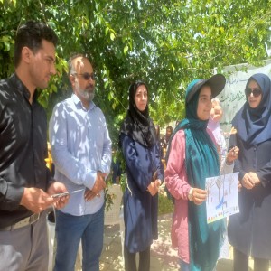 گزارش تصویری از برنامه‌ی سهم خانواده من در محیط زیست