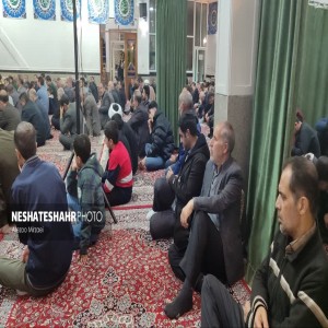 مراسم چهاردهمین یادواره ۴۴ شهید مسجد النبی در مسجد النبی(ص) بهار برگزار شد