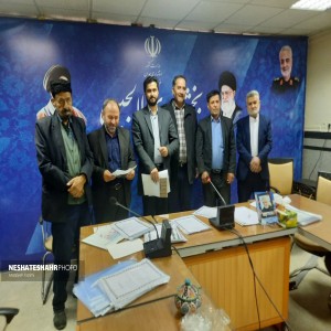 گزارش تصویری از برگزاری آخرین نشست مشورتی دهیاران بخش لالجین در بخشداری لالجین