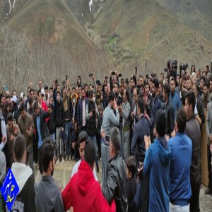 گزارش تصویری از برگزاری جشن بهارانه آئین نوروز رودخانه ها در روستای حیدره قاضی خان