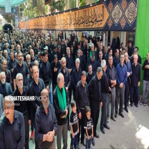 گزارش تصویری از حضور پرشور عزاداران حسینی صبح روز تاسوعا