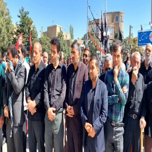 برگزاری مراسم اربعین در بهار