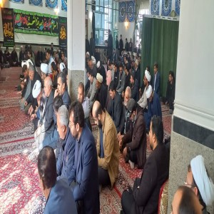 مراسم تودیع معارفه امام جمعه شهر بهار