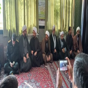 مراسم تودیع معارفه امام جمعه شهر بهار