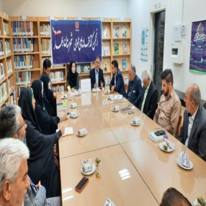 گزارش تصویری از برگزاری انجمن کتابخانه های عمومی شهرستان بهار به ریاست فرماندار شهرستان در کتابخانه گنجنامه روستای حسام آباد