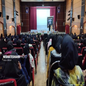 گزارش تصویری از همایش فاطمیون با حضور دانش آموزان دختر در فرهنگسرای آیت الله بهاری