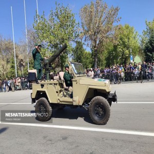 گزارش تصویری از مراسم رژه روز ارتش جمهوری اسلامی در همدان (بخش اول)