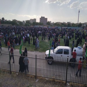تصاویری از مراسم سرود سلام فرمانده