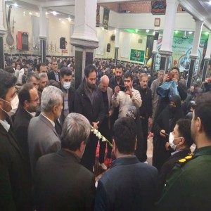 برگزاری یادواره شهدای روستای حسام آباد با حضور استاندار همدان