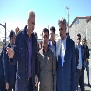 گزارش تصویری از سفر یک روزه معاون رییس جمهور و رییس سازمان حفاظت محیط زیست به شهرستان بهار به منظور بازدید از ۲ طرح صنعتی