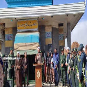 گزارش تصویری از غبارروبی مزار شهدا به مناسبت هفته بسیج