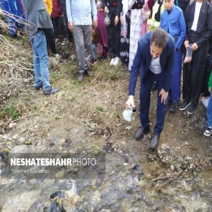 گزارش تصویری از برگزاری جشن نوروز و آئین نوروز رودخانه ها در روستای هدف گردشگری حیدره قاضی خان بخش مرکزی بهار